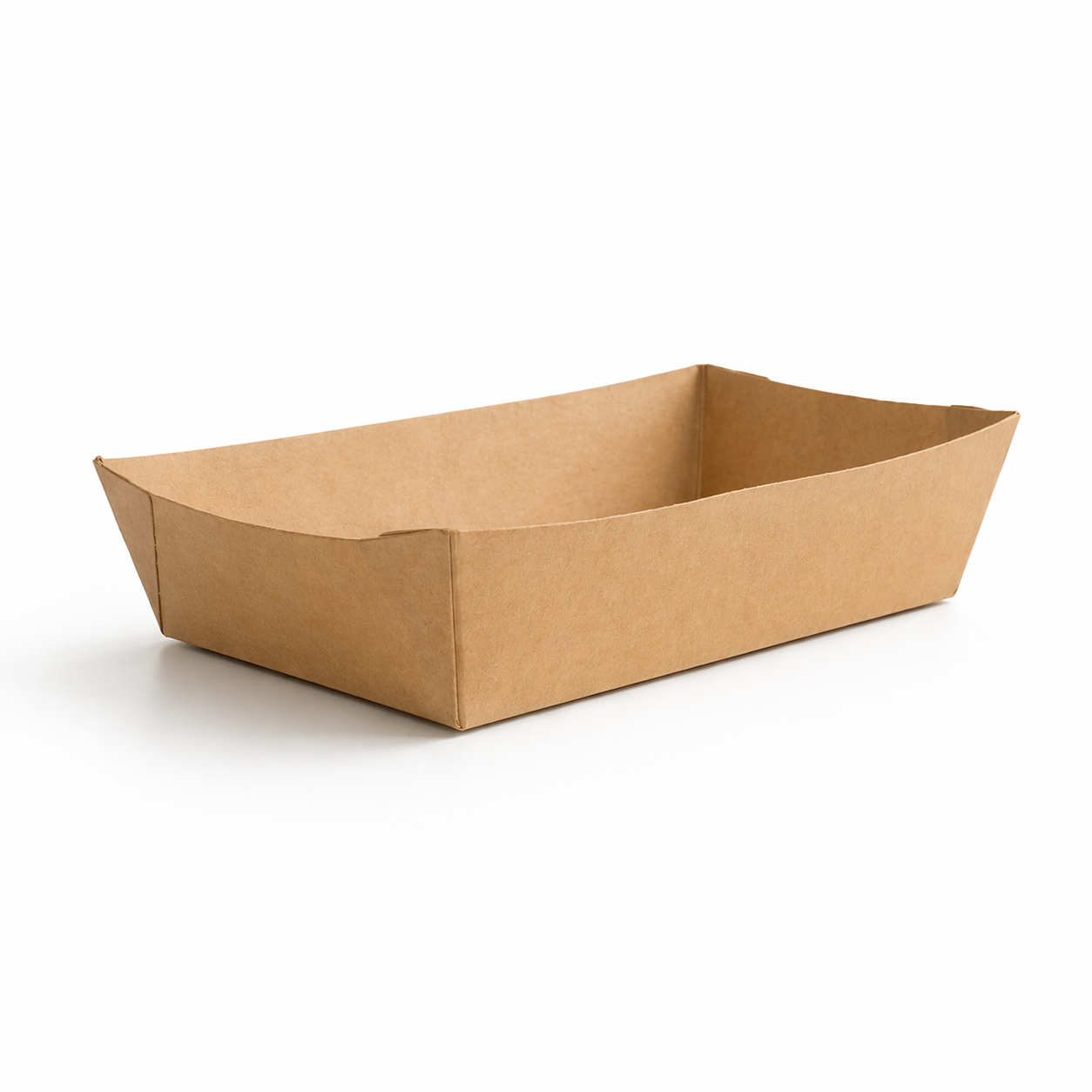 KRAFT BOAT TRAY (320 GSM) – 250 ml
