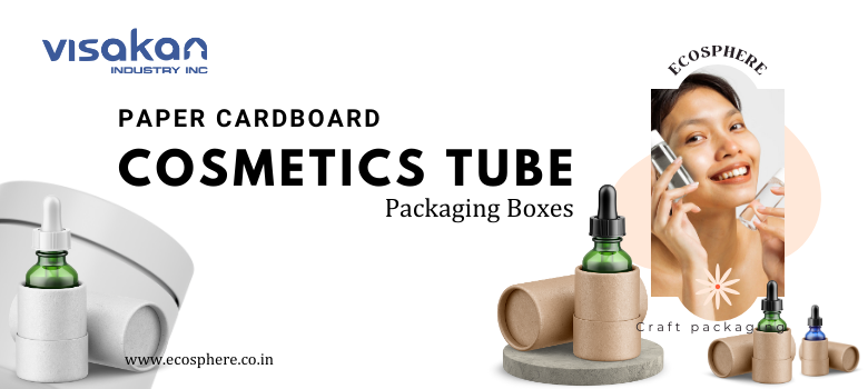 Paper Cardboard Cosmetics Tube Packaging Boxes